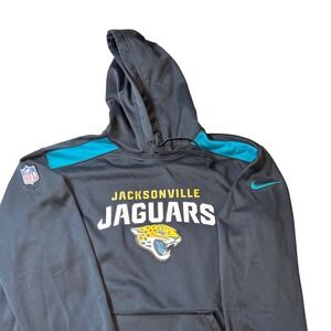 Nike Jacksonville Jaguars player‎ issued hoodie number 43 men's large black
